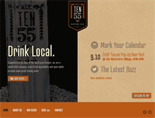 Tablet Screenshot of 1055brewing.com